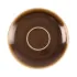 Olympia Kiln Cappuccino Saucer Bark 140mm