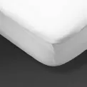 Mitre Essentials Spectrum Fitted Sheet White Single