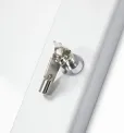 Silver Wall Mounted Outdoor Menu Display Case