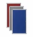 Fabric Pin Menu Display Case - Lockable