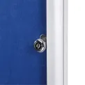 Fabric Pin Menu Display Case - Lockable