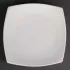 Olympia Whiteware Rounded Square Plates 240mm
