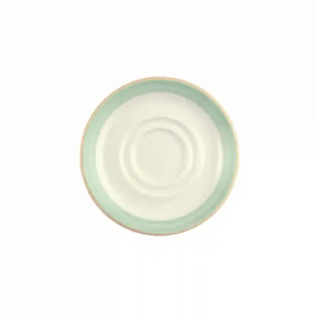 Steelite Rio Green Low Cup Saucers 165mm
