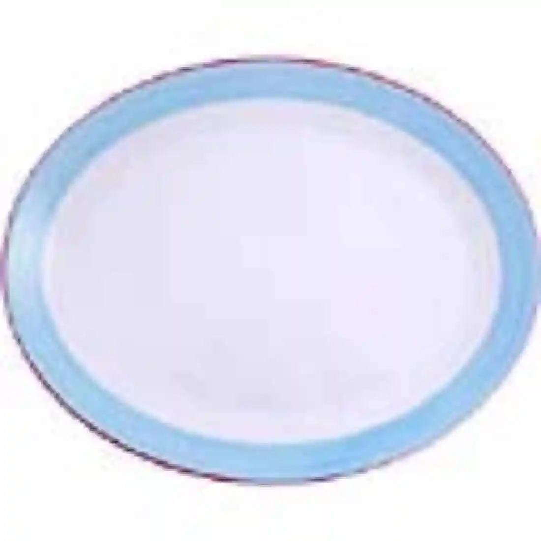 Steelite Rio Blue Oval Coupe Dishes 202mm