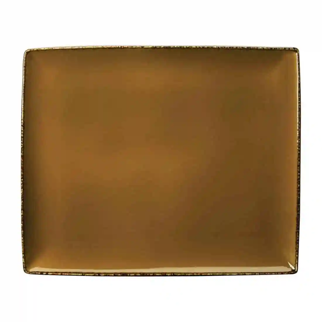 Steelite Terramesa Rectangle Plate Mustard 330 x 270mm