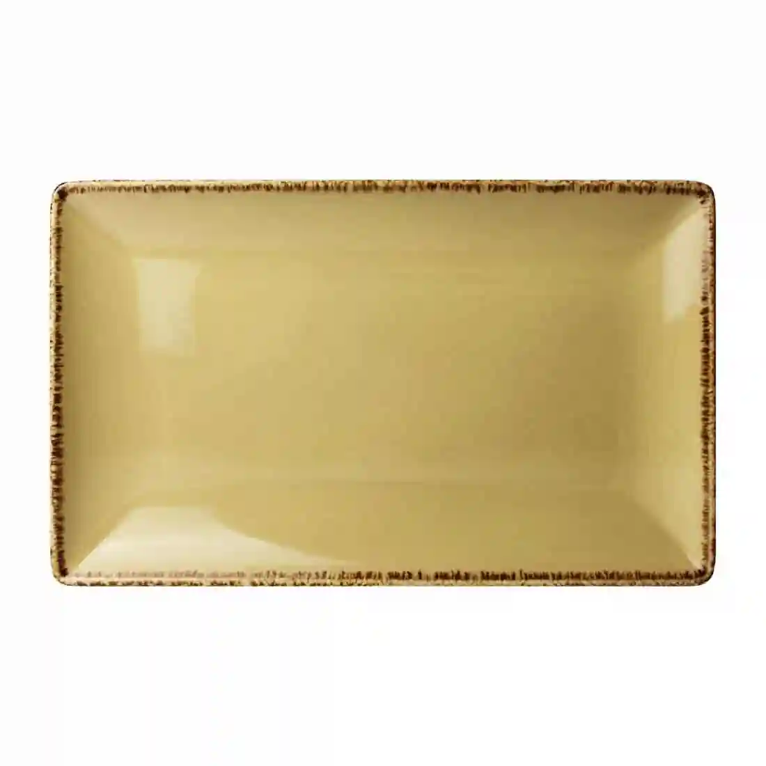 Steelite Terramesa Rectangle Plate Wheat 330 x 190mm