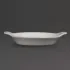 Olympia Whiteware Round Eared Dishes 170 x 140mm