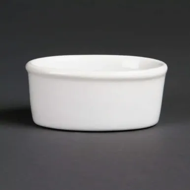 Olympia Whiteware Oval Ramekins 105mm