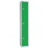 Elite Three Door Coin Return Locker Green