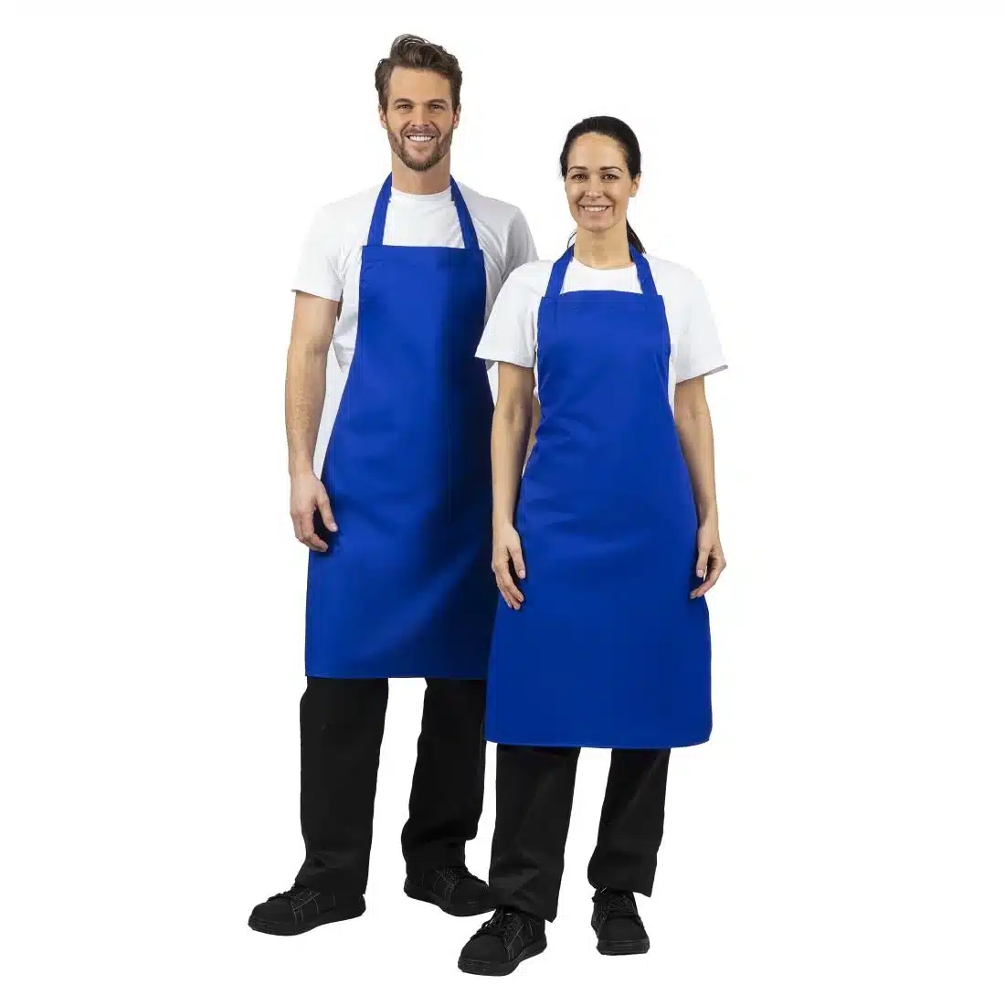 Whites Bib Apron Royal Blue - Image 6