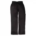 Chef Works Unisex Better Built Baggy Chef Trousers Black - Image 4