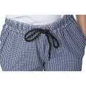 Whites Unisex Vegas Chefs Trousers Small Blue and White Check - Image 3