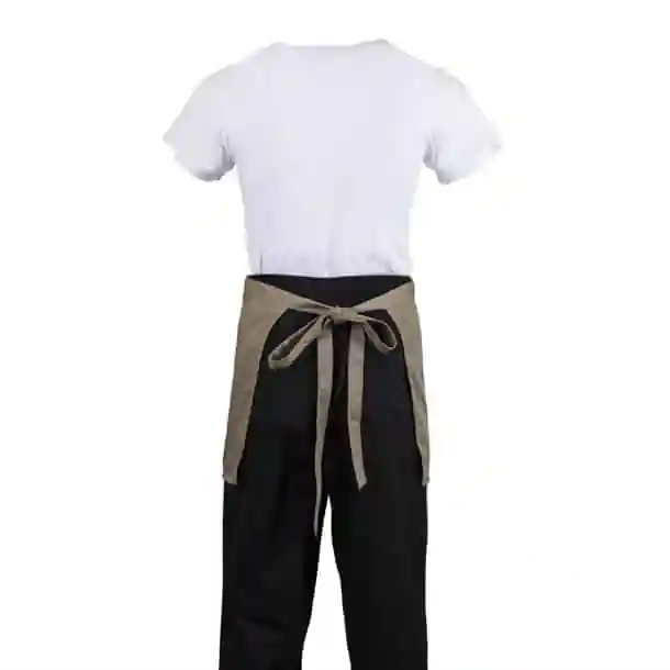 Whites Short Bistro Apron Tan