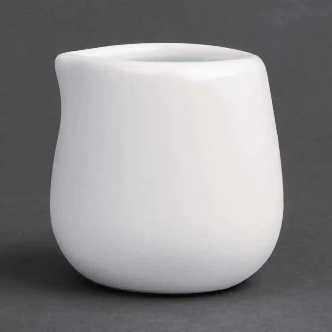 Olympia Whiteware Cream and Milk Jugs 43ml 1.5oz - Image 1