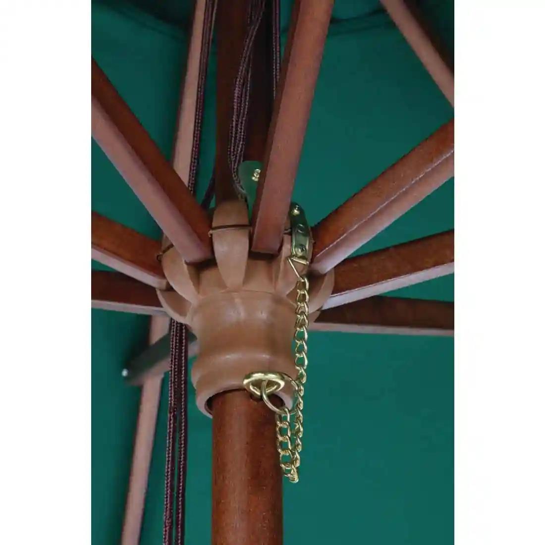 Bolero Round Parasol 3m Diameter Green - Image 6