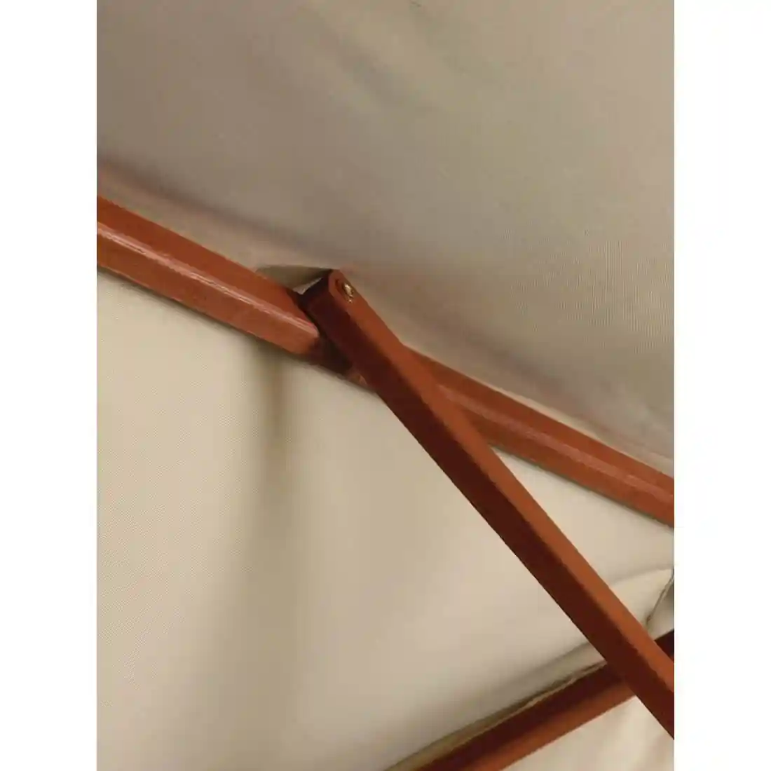 Bolero Round Parasol 3m Diameter Cream - Image 8