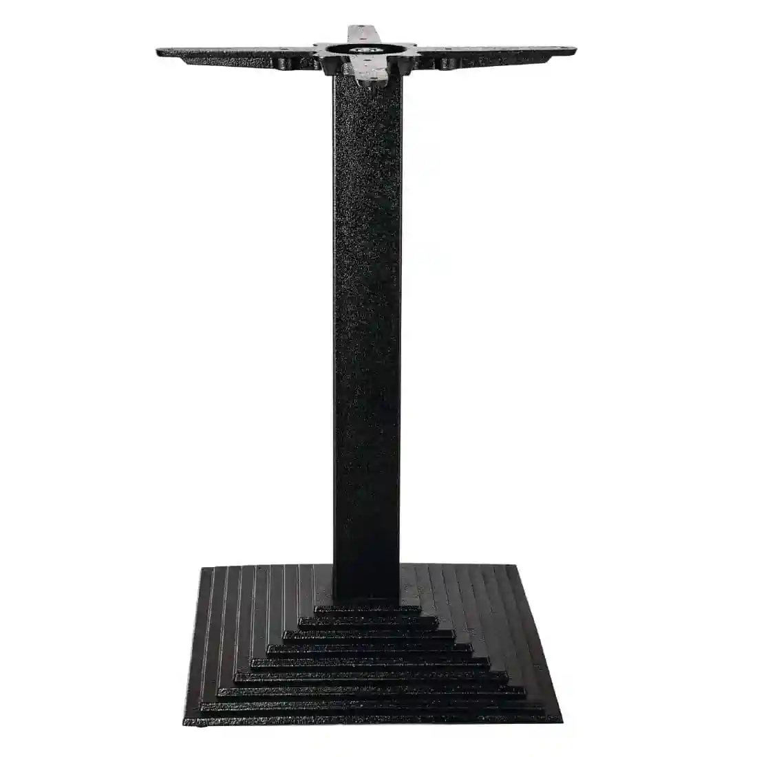 Bolero Cast Iron Step Square Table Base - Image 1