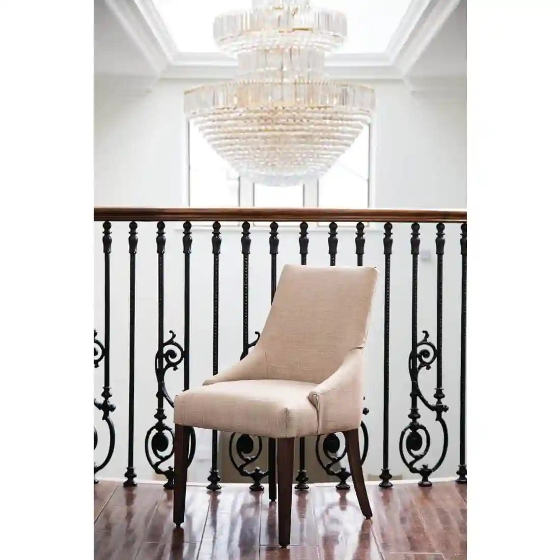 Bolero Neutral Finesse Dining Chairs (Pack of 2) - Image 9