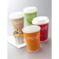 Huhtamaki Enjoy Double Wall Disposable Hot Cups 455ml / 16oz (Pack of 560) - Image 3