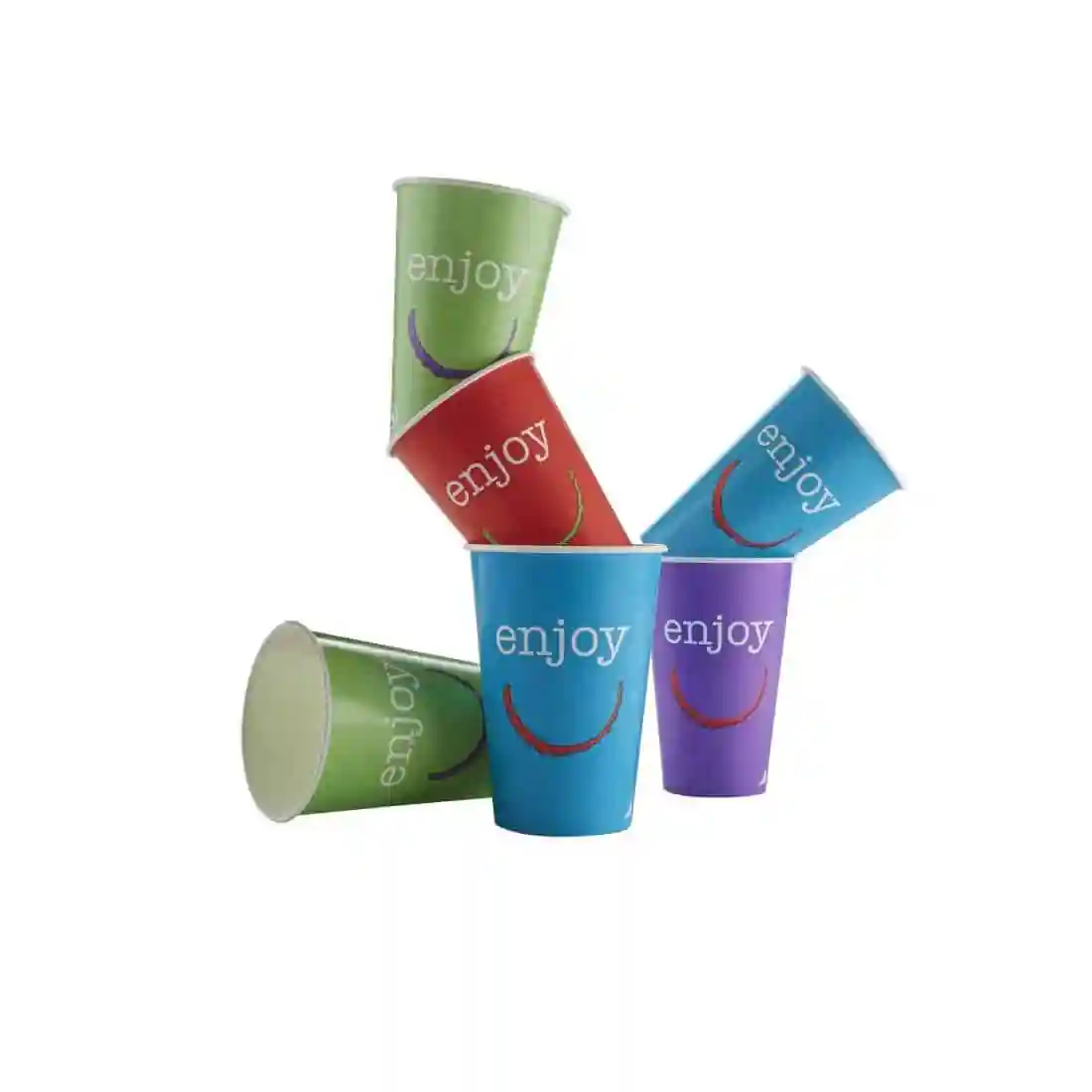 Huhtamaki Enjoy Paper Cold Cups 455ml / 16oz (Pack of 1000) - Image 8