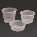 Fiesta Recyclable Plastic Microwavable Deli Pots 50ml / 1.75oz (Pack of 100) - Image 6