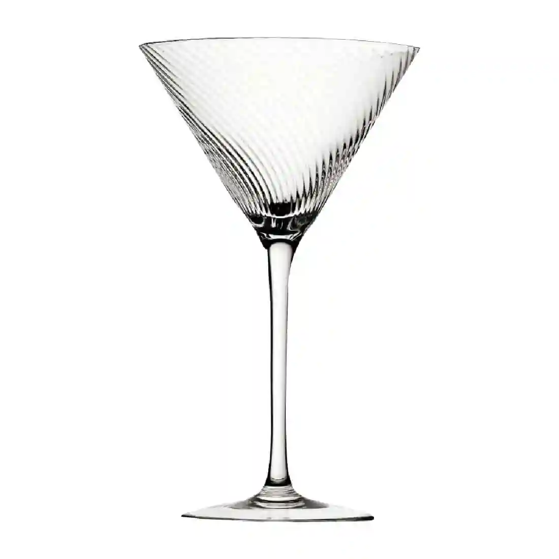 Utopia Twisted Hayworth Martini Glasses 300ml (6 pack) - Image 1