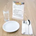 Olympia Wide Base Upright A5 Menu Holder - Smart Hospitality Supplies