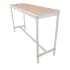 Gopak Enviro Indoor Beech Effect Rectangle Poseur Table 1200mm