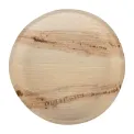 Fiesta Compostable Palm Leaf Plates Round 250mm (Pack of 100) - Image 1