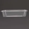 Fiesta Recyclable Plastic Microwavable Containers with Lid Small 500ml (Pack of 250) - Image 3