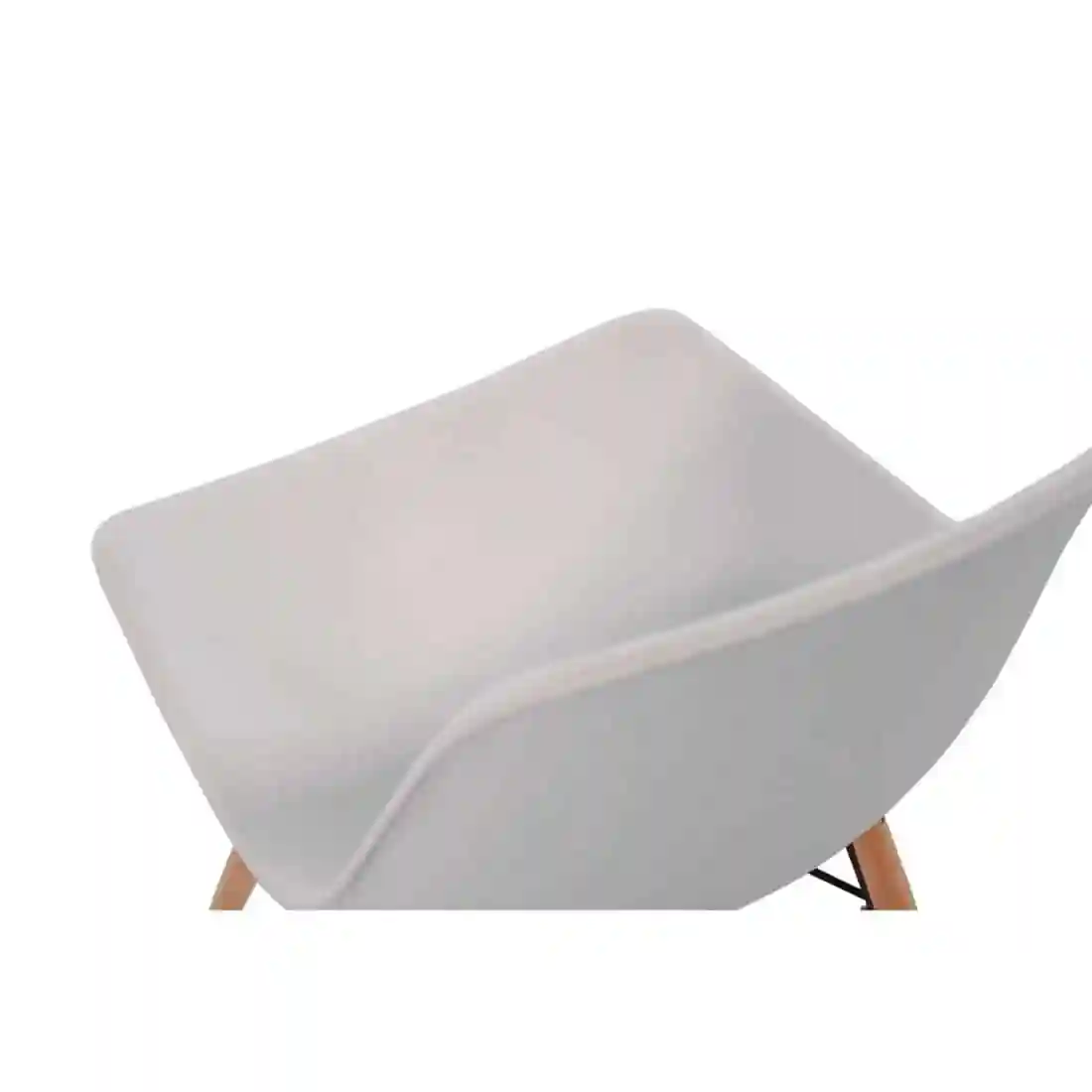 Bolero Arlo Side Chair White (Pack of 2) - Image 4