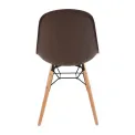 Bolero Arlo Side Chair Coffee (Pack 2) - Image 2
