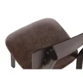 Bolero Metal & PU Side Chairs Vintage Mocha (Pack 4) - Image 5
