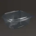 Vegware Compostable PLA Hinged-Lid Deli Containers 680ml / 24oz (Pack of 200) - Image 1