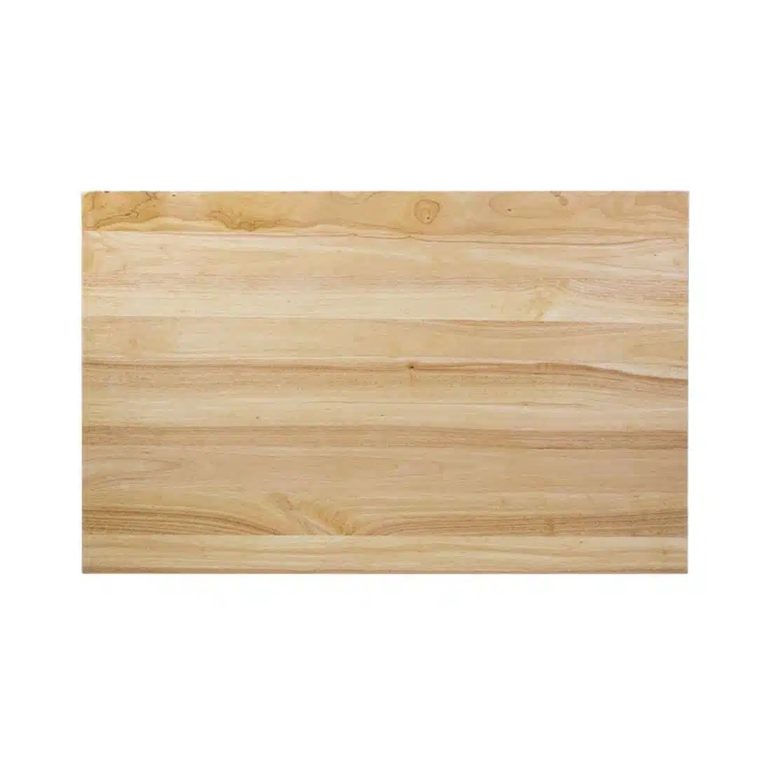 Bolero Pre-drilled Rectangular Tabletop Natural 1100 x 700mm - Image 1