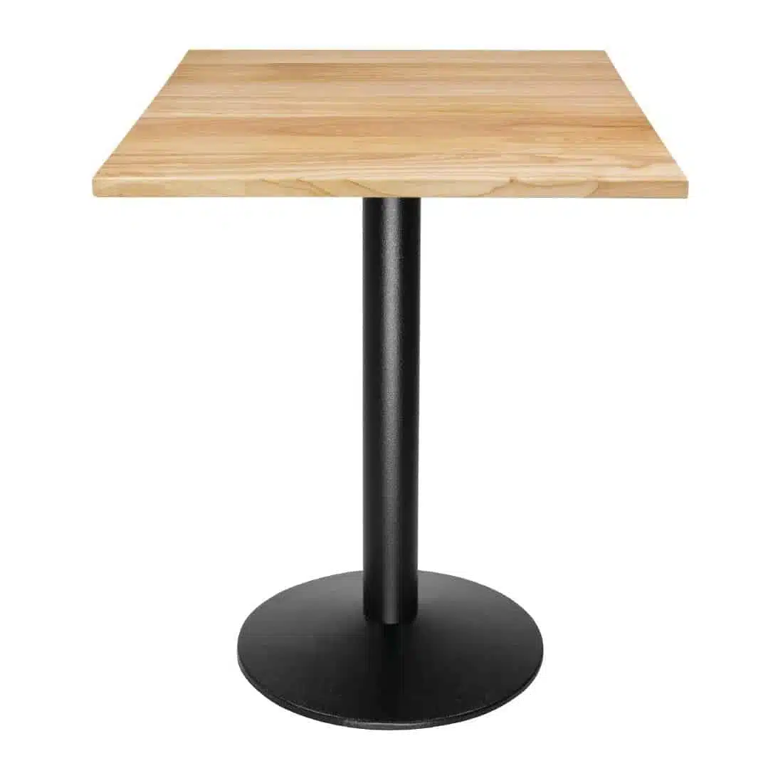Bolero Pre-drilled Square Table Top Natural 700mm - Image 5