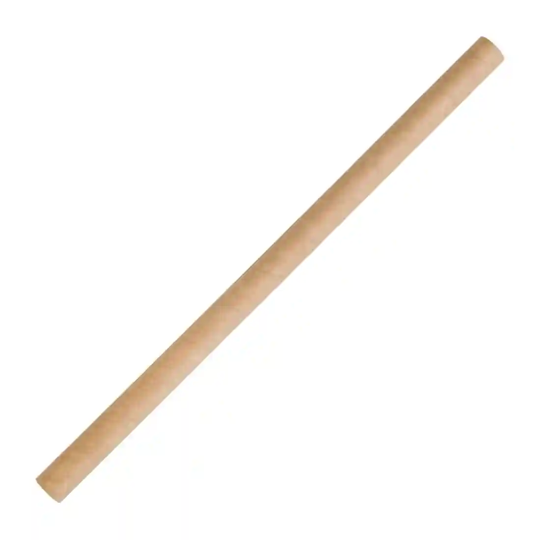 Fiesta Compostable Paper Smoothie Straws Kraft (Pack of 250) - Image 1