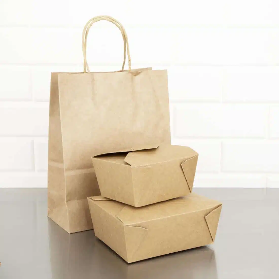 Fiesta Compostable Paperboard Food Cartons 1200ml / 42oz (Pack of 200) - Image 5