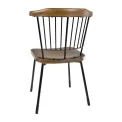 Bolero Scandi Side Chairs Black (Pack of 2) - Image 3
