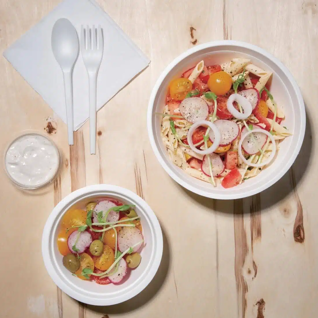Fiesta Compostable Bagasse Bowls Round 12oz (Pack of 50) - Image 4