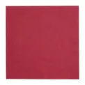 Fiesta Recyclable Dinner Napkin Bordeaux 40x40cm 3ply 1/4 Fold (Pack of 1000) - Image 1