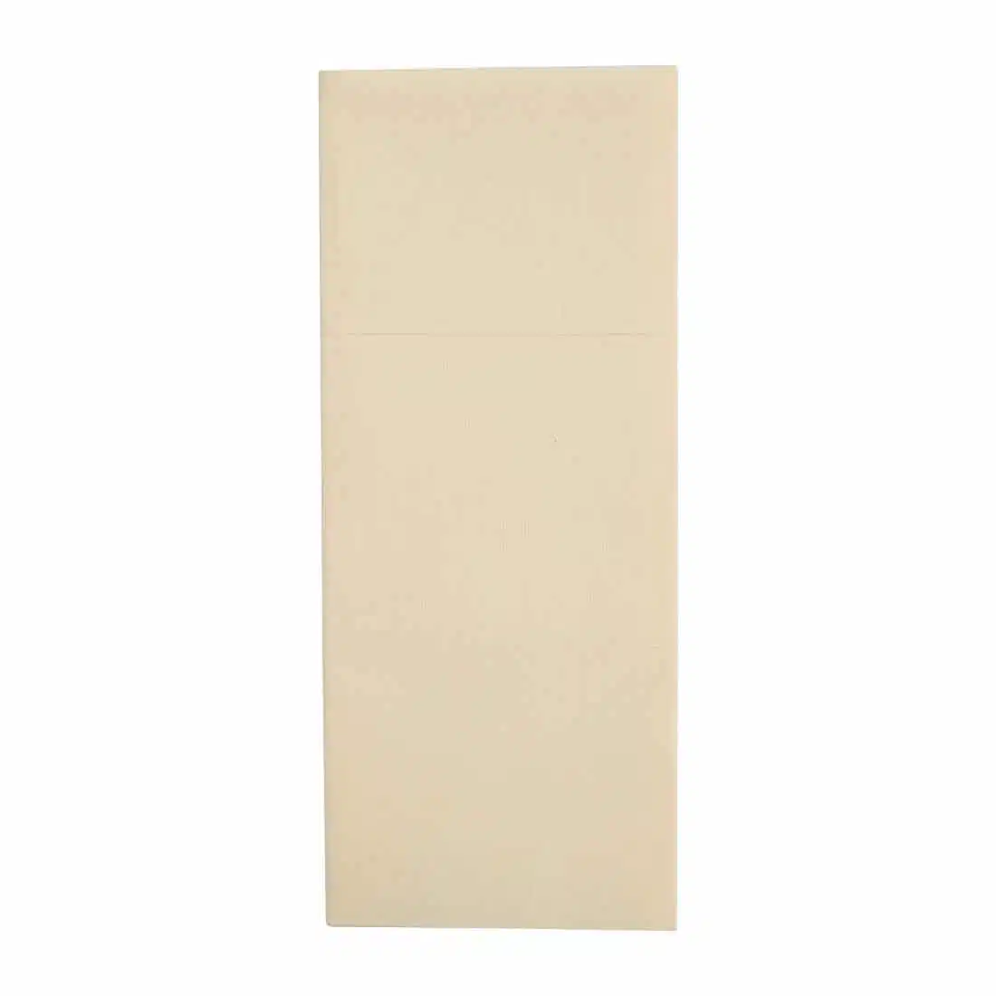 Fiesta Recyclable Premium Tablin Dinner Napkin Cream 48x40cm Airlaid Pocket Fold (Pk 400) - Image 1