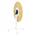 Bolero Folding Polypropylene Table 800mm Mustard Yellow - Image 2