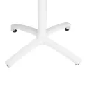 Bolero Folding Polypropylene Table 800mm Mustard Yellow - Image 5