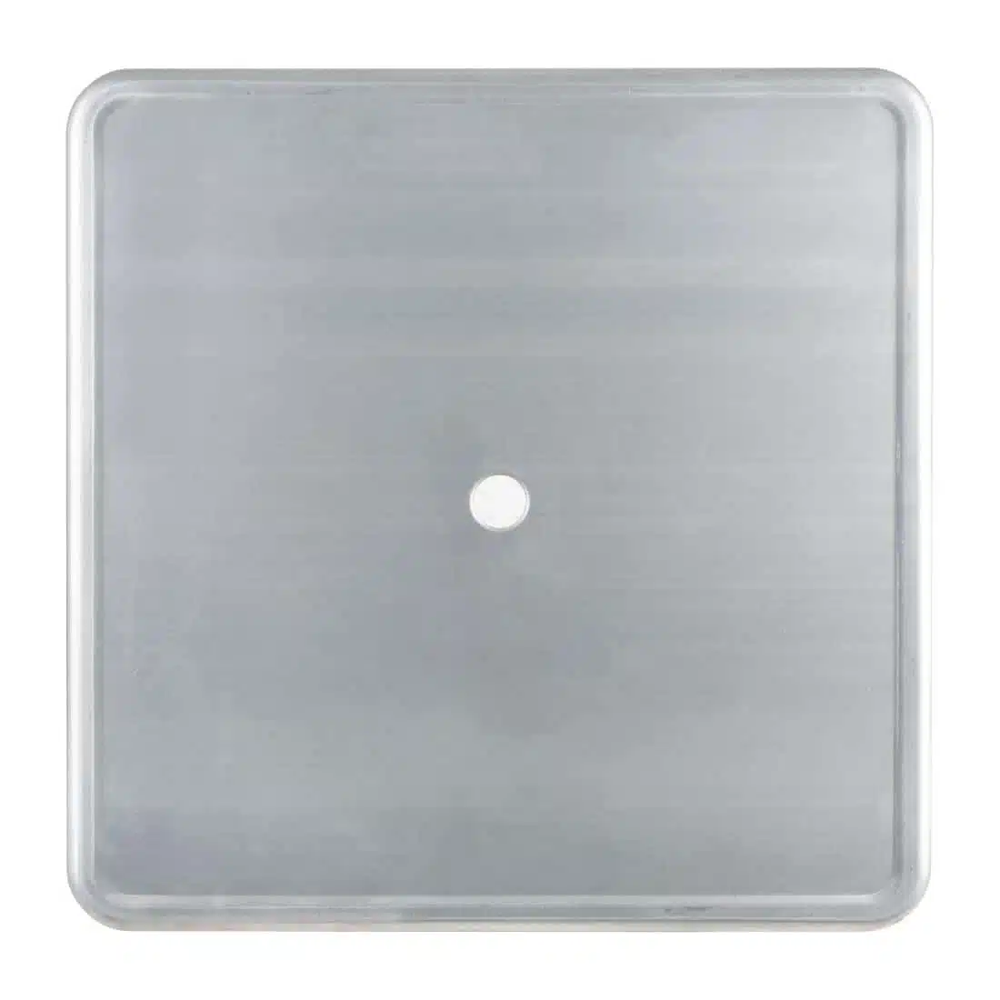Bolero Bistro Galvanised Steel Square Table 668mm (Single) - Image 4