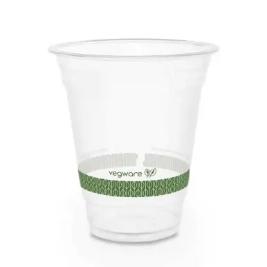Vegware Compostable PLA Cold Cups 340ml / 12oz (Pack of 1000)
