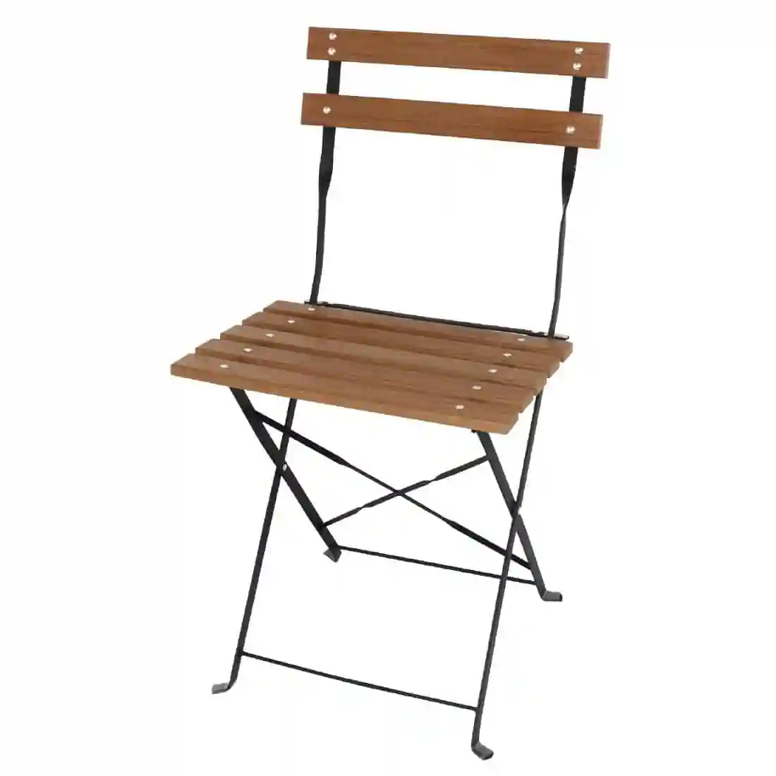 GJ766 - Bolero Faux Wood Bistro Chair (Pack 2) - Image 1