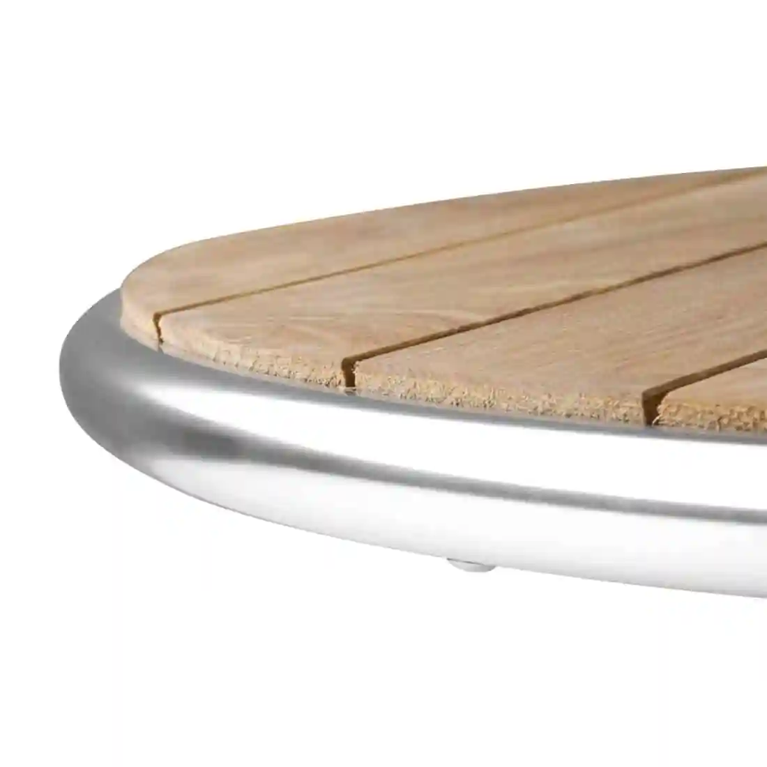 Bolero Ash Round Poseur Height Table 600mm - Image 3
