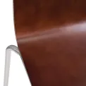 Bolero Square Back Side Chair Dark Chocolate Finish (Pack of 4) - Image 5