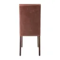 Bolero Faux Leather Dining Chair Antique Brown (Pack of 2) - Image 4